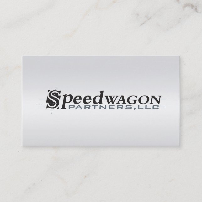 Unzerstörbare Visitenkarte (Vorderseite)