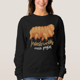 Unzerstörbares Moos-Ferkel Wissenschaft Tardigrade Sweatshirt
