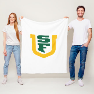 UOSF-Logo Fleecedecke