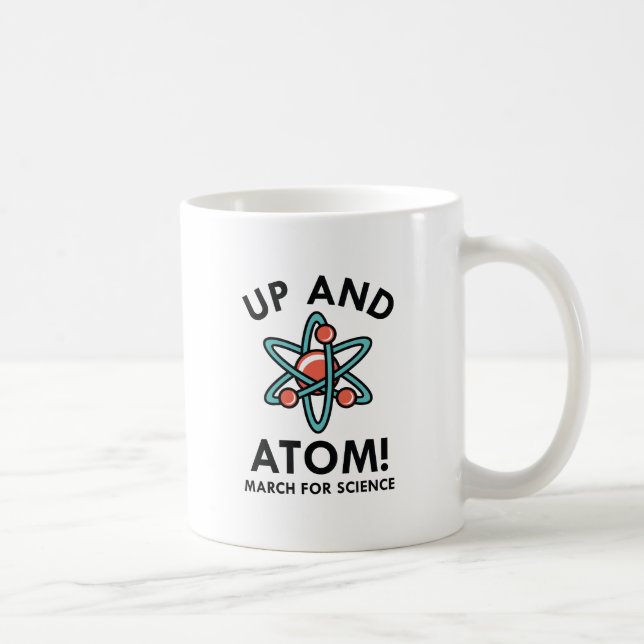 Up And Atom! Kaffeetasse (Rechts)