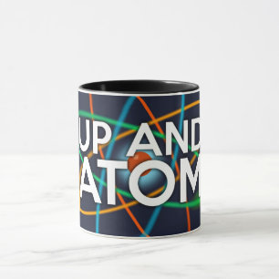 UP AND ATOM Wissenschaft Tasse