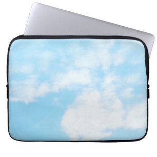 Up in the air effect blue sky laptopschutzhülle
