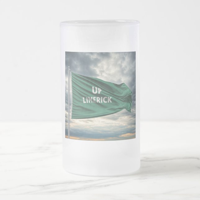 "Up Limerick" Mattglas Bierglas (Mittel)