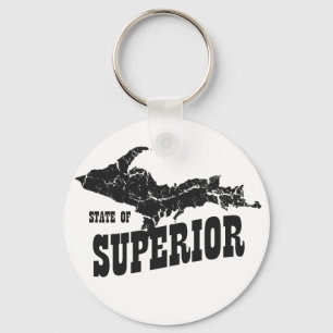 UP Michigan Staat Superior Yooper Schlüsselanhän Schlüsselanhänger