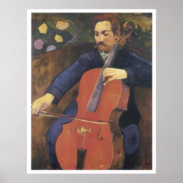 Upaupa Schneklud, 1894 Paul Gauguin Poster (Vorne)