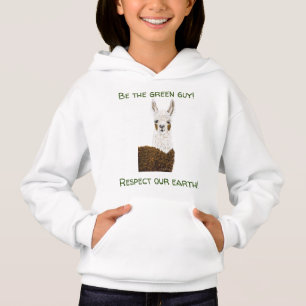 Upbeat Mama Llama Sweatshirt naturel pour les fill