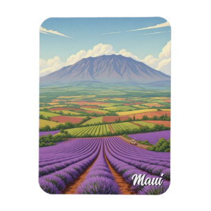 Upcountry Maui Hawaii Reise Magnet