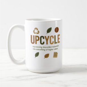 Upcycle: Verwandle weggeworfene Materialien in etw Kaffeetasse