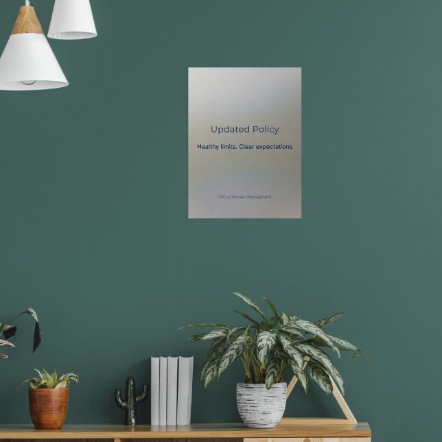 UPDATED POLICY POSTER (Wohnzimmer 1)