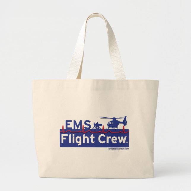 Updatedemsflightbanner11 Jumbo Stoffbeutel (Vorne)
