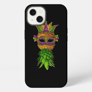 Updown Ananas Maske Mardi Gras Shirt Kinder iPhone Hülle
