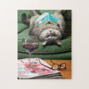 Updown Cat Reading Book