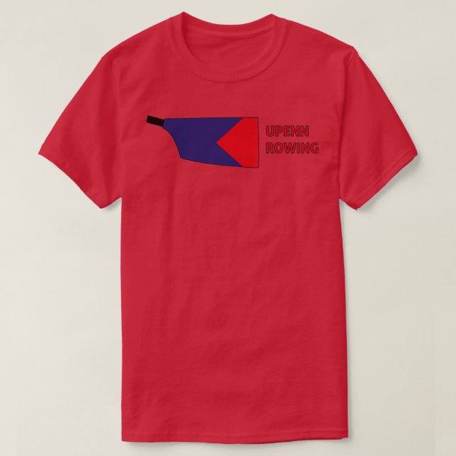 upenn rowing T-Shirt (Design vorne)