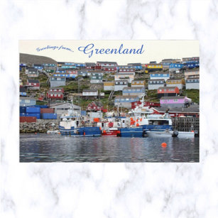 Upernavik Greenland Postkarte