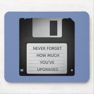 Upgrade-Angebot für motivierend Diskettenlaufwerk Mousepad