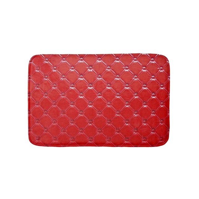 Upholsterie aus echtem Leder: Versatile Dekoration Badematte (Vorderseite)