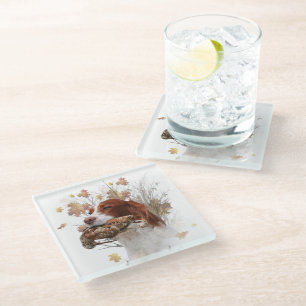 Upland Game Bird Junting Glasuntersetzer