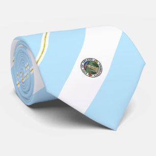 Upland (Kalifornien) Stadtflagge Neck Tie Krawatte