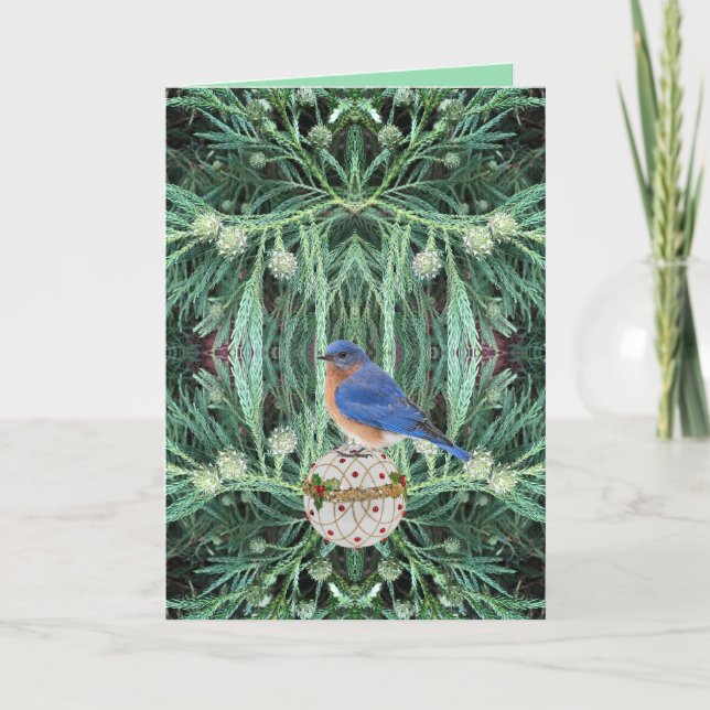 Uplifting Christmas Card with Message of Hope Karte (Vorderseite)