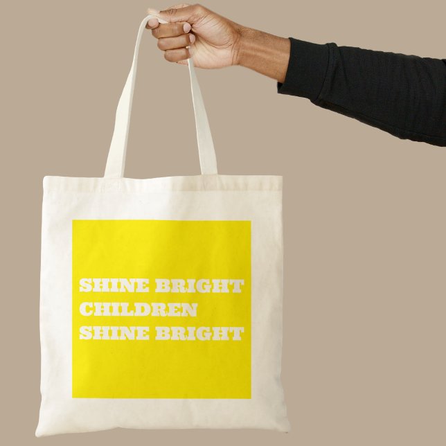 Uplifting Teacher Gift Tote Bag Tragetasche (shine tote bag)