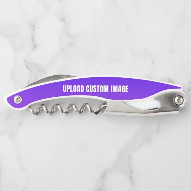 Upload 2 Custom Image - Add Your Own To Print On A Kellnermesser (Rückseite)