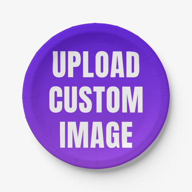 Upload Custom Image - Add Your Own To Print On A Pappteller (Vorderseite)
