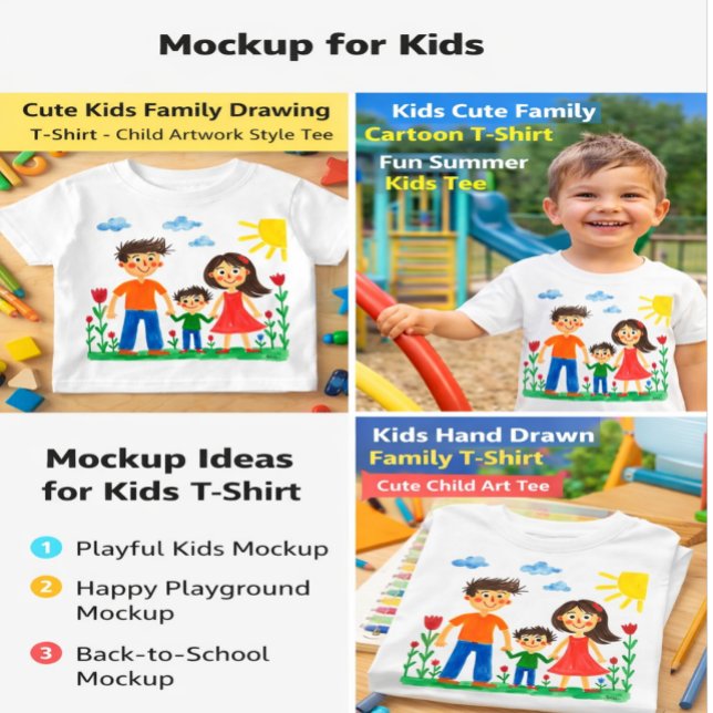 Upload your Child's Artwork to this Shirt (Von Creator hochgeladen)