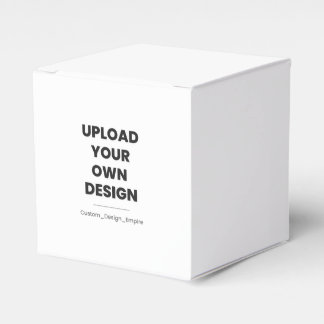 Upload Your Own Design Here | Custom Template Geschenkschachtel