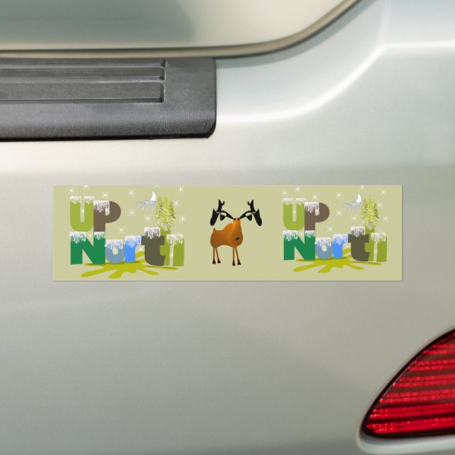 UpNorth - Geschenke und Bekleidung Autoaufkleber (Auf Auto)