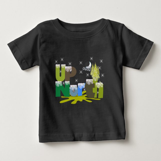 UpNorth - Geschenke und Bekleidung Baby T-shirt (Vorderseite)
