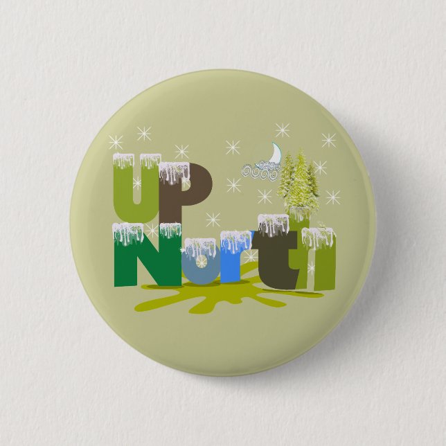UpNorth - Geschenke und Bekleidung Button (Vorderseite)
