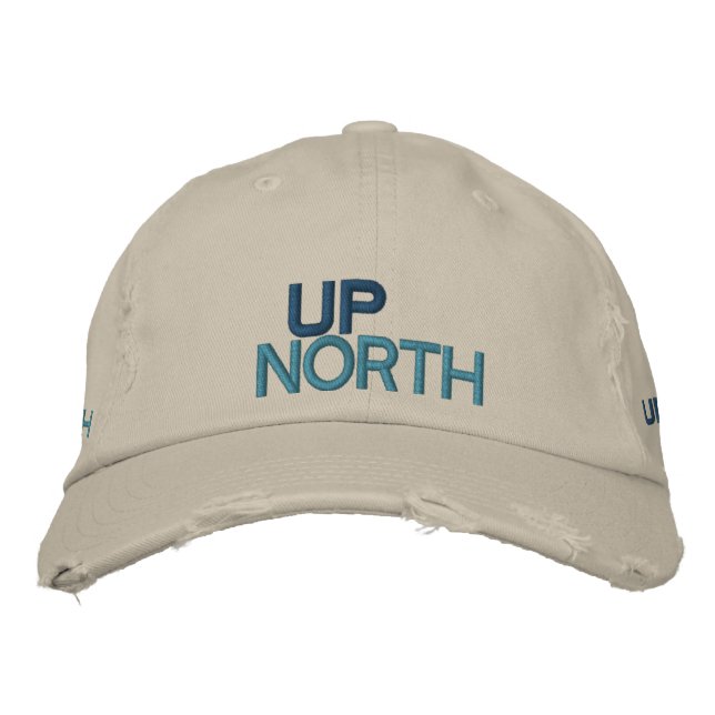 UpNorth Hat Bestickte Kappe (Vorderseite)