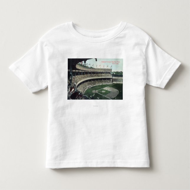 Upper Bleacher View of Nat'l League Baseball Par Kleinkind T-shirt (Vorderseite)