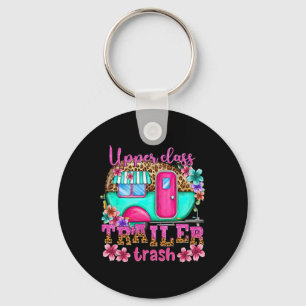 Upper Cl Trailer Müll Camping Erinnerungen machen Schlüsselanhänger