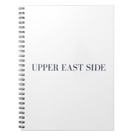Upper East Side Spiralblock Notizbuch Notizblock