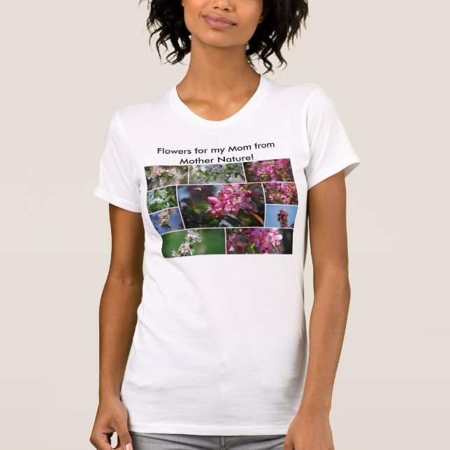 Upper für Apfelblüten T-Shirt (Vorderseite)