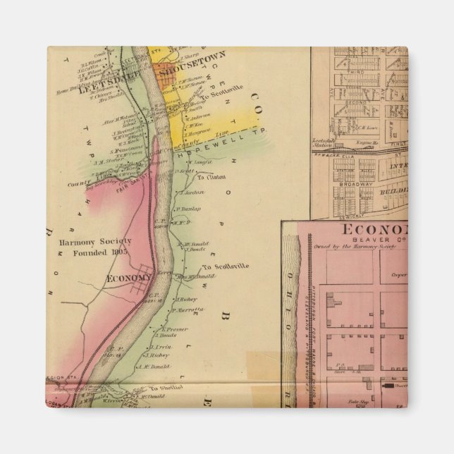 Upper Ohio River and Valley 10 Magnet (Vorne)