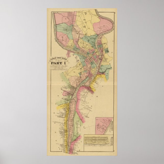 Upper Ohio River and Valley 10 Poster (Vorne)