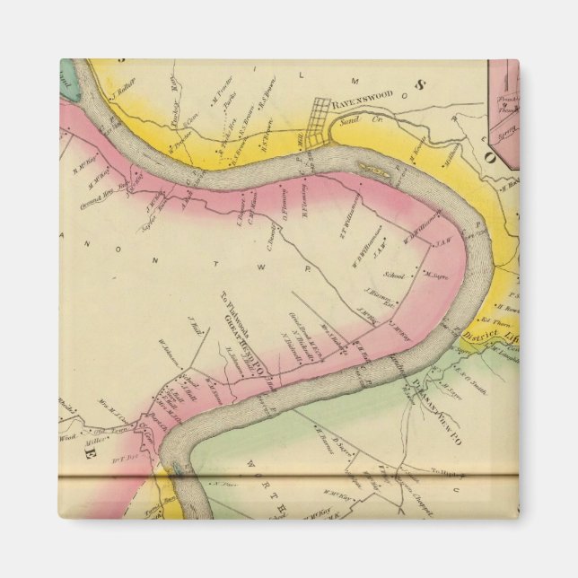 Upper Ohio River and Valley 11 Magnet (Vorne)