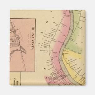 Upper Ohio River und Valley 6 Magnet