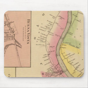 Upper Ohio River und Valley 6 Mousepad