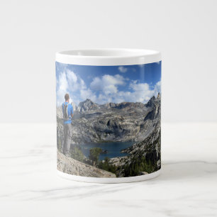 Upper Rae Lake and Painted Lady - John Muir Trail Jumbo-Tasse