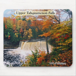 Upper Tahquamenon Falls fall mousepad