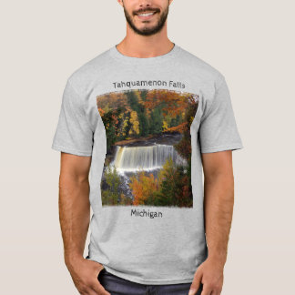 Upper Tahquamenon Falls fallen Shirt schwarze Buch