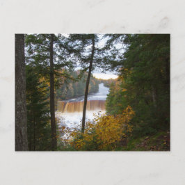 Upper Tahquamenon Falls, Herbst, Michigan Postkarte