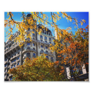 Upper West Side Apartment Gebäude Broadway NYC Fotodruck