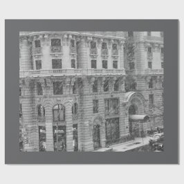 Upper West Side Winter Verpackungspapier Geschenkpapier