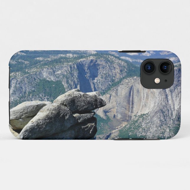 Upper Yosemite Falls from Glacier Point, CA Case-Mate iPhone Hülle (Rückseite (Horizontal))