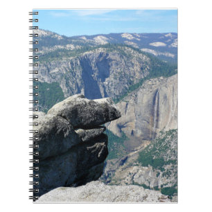 Upper Yosemite Falls from Glacier Point, CA Notizblock