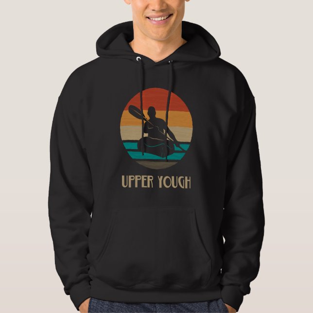 Upper Yough Hoodie Kayaking Hoodie Kayak Geschenk (Vorderseite)